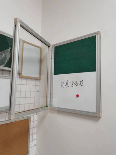 廠家訂做鋁合金宣傳欄簡易公告欄掛式磁性展示欄有機(jī)板水松板